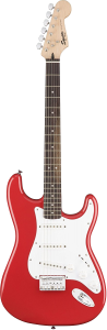 11 Up Electric Squier Bullet Strat HT Trans